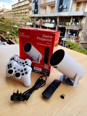 Brand New Ultra Hd Smart Gaming Projector With Two Game Pads
