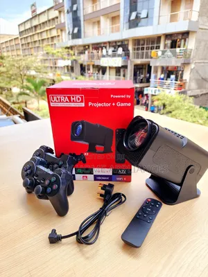 High Dynamic Range Smart Gaming Projector With Wireless Pads