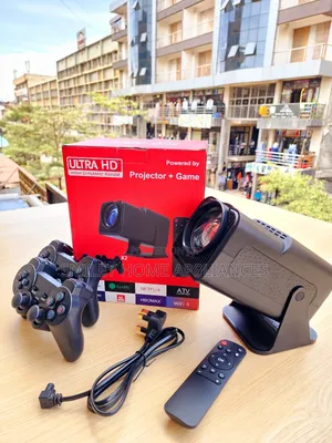 High Dynamic Range Smart Gaming Projector With Wireless Pads