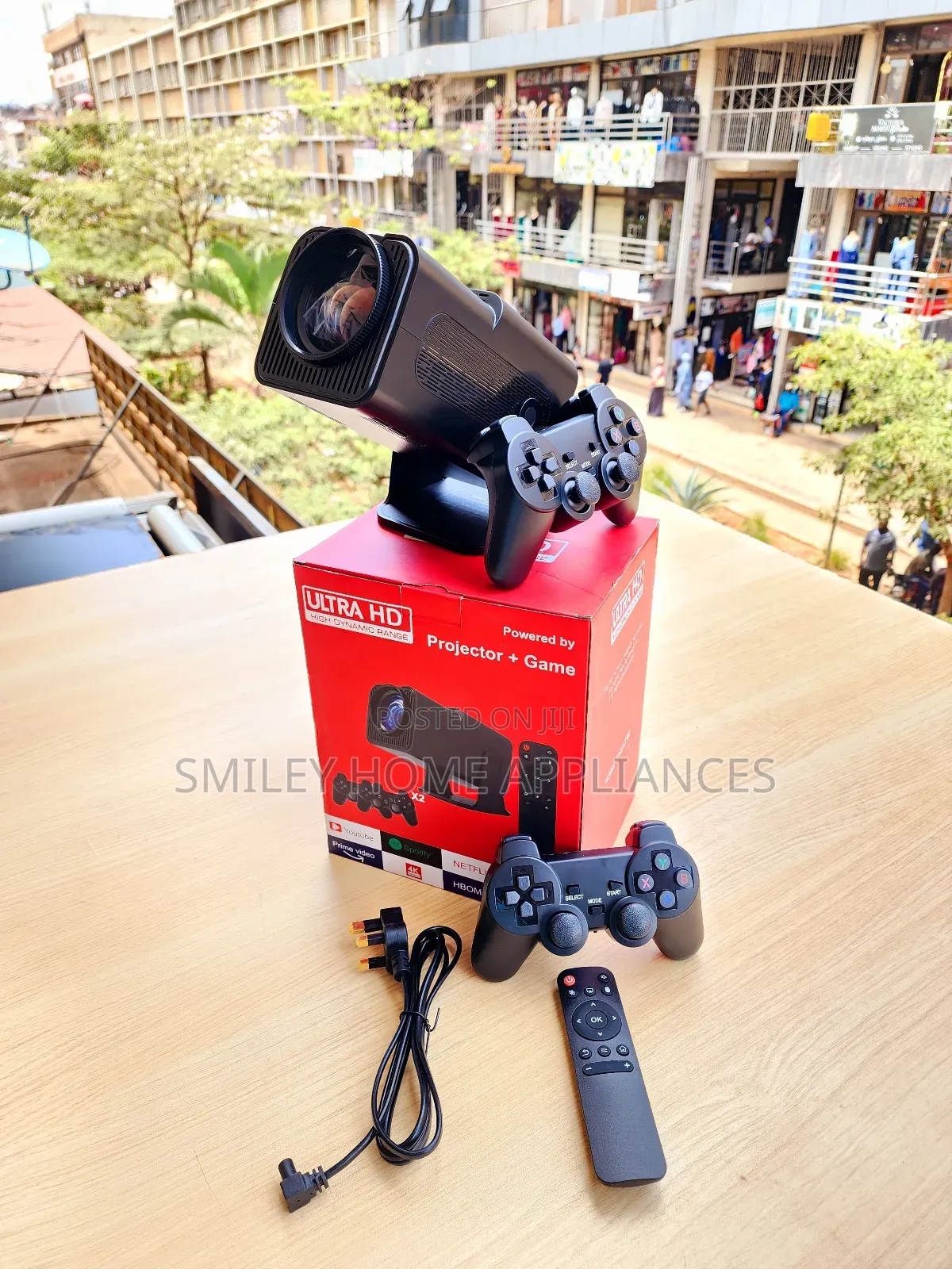 Hhigh Dynamic Range Hd Gaming Projector With Wireles Pads