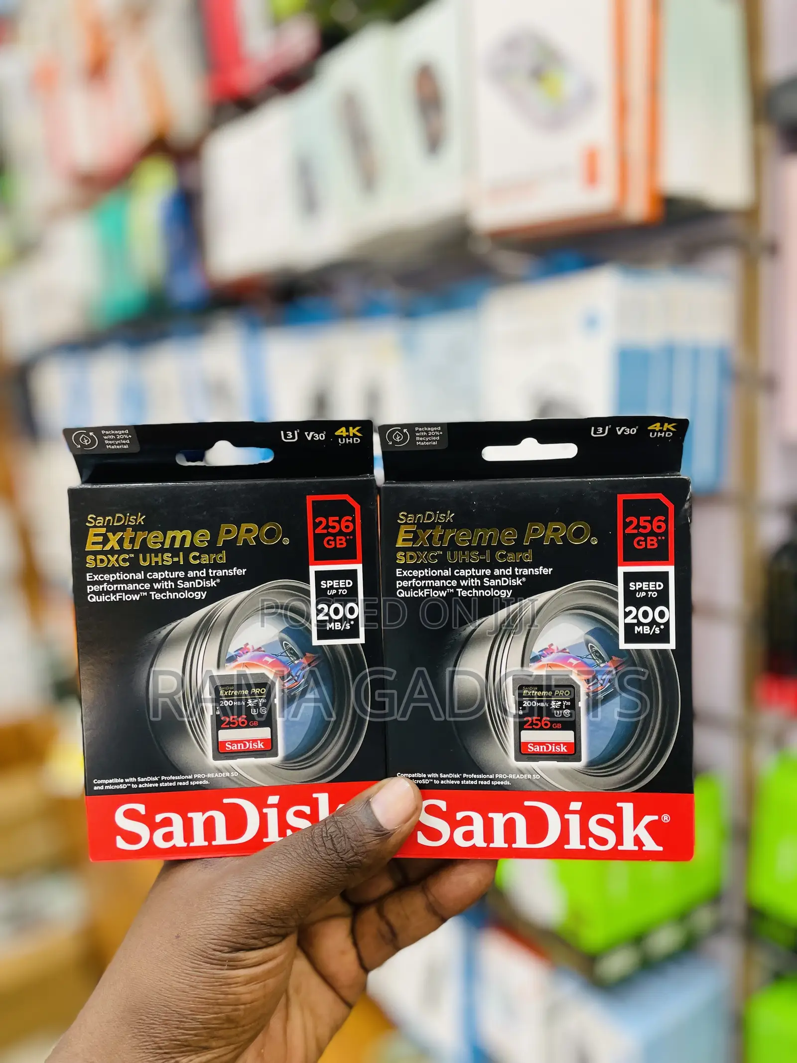 Extreme Pro 256 Memory Card