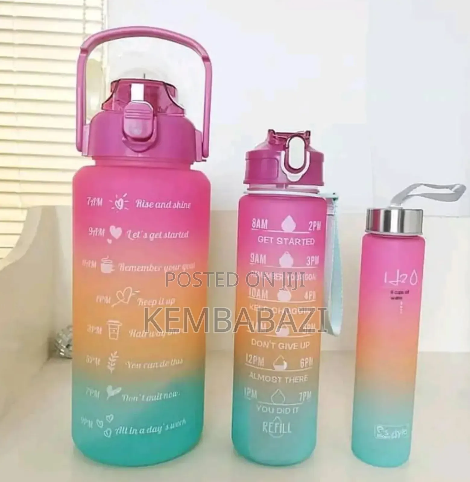 3 in 1 Water Bottle