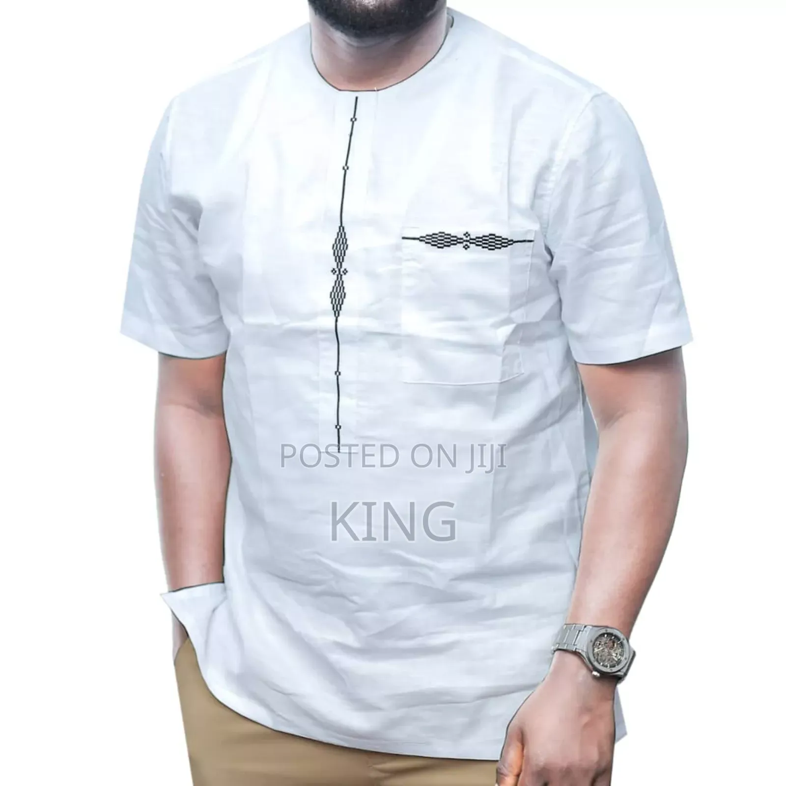 Scott Linen Shirts. African Style. Kitengi