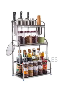 3 Tier Spice Rack Organizer Spice Jars