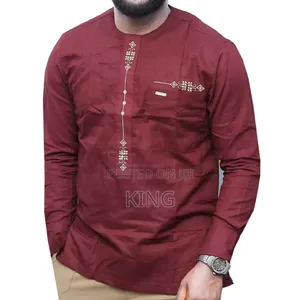 Dopest Linen Shirts. African Style. Kitengi