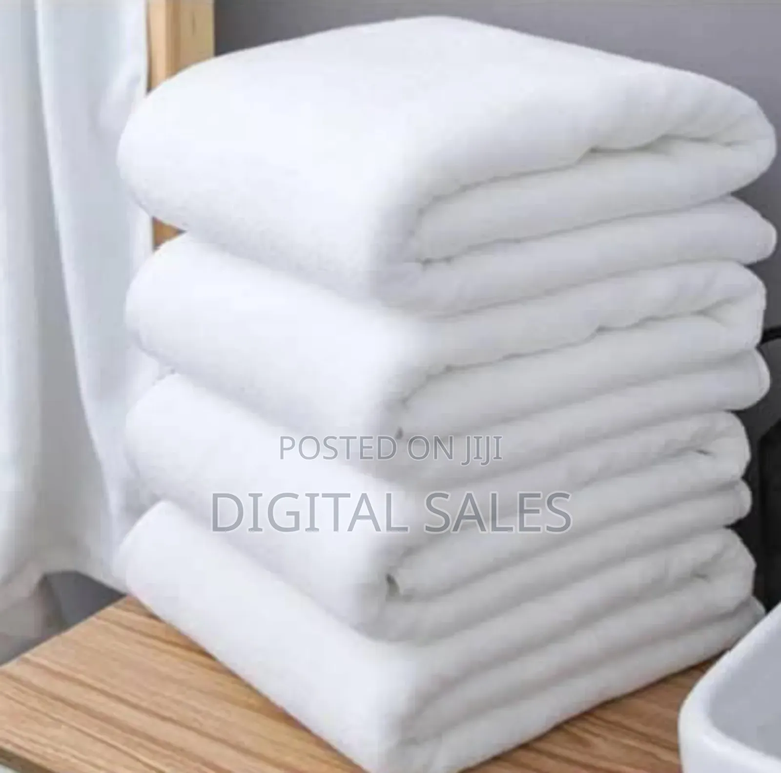 White Cotton Bathroom Towel