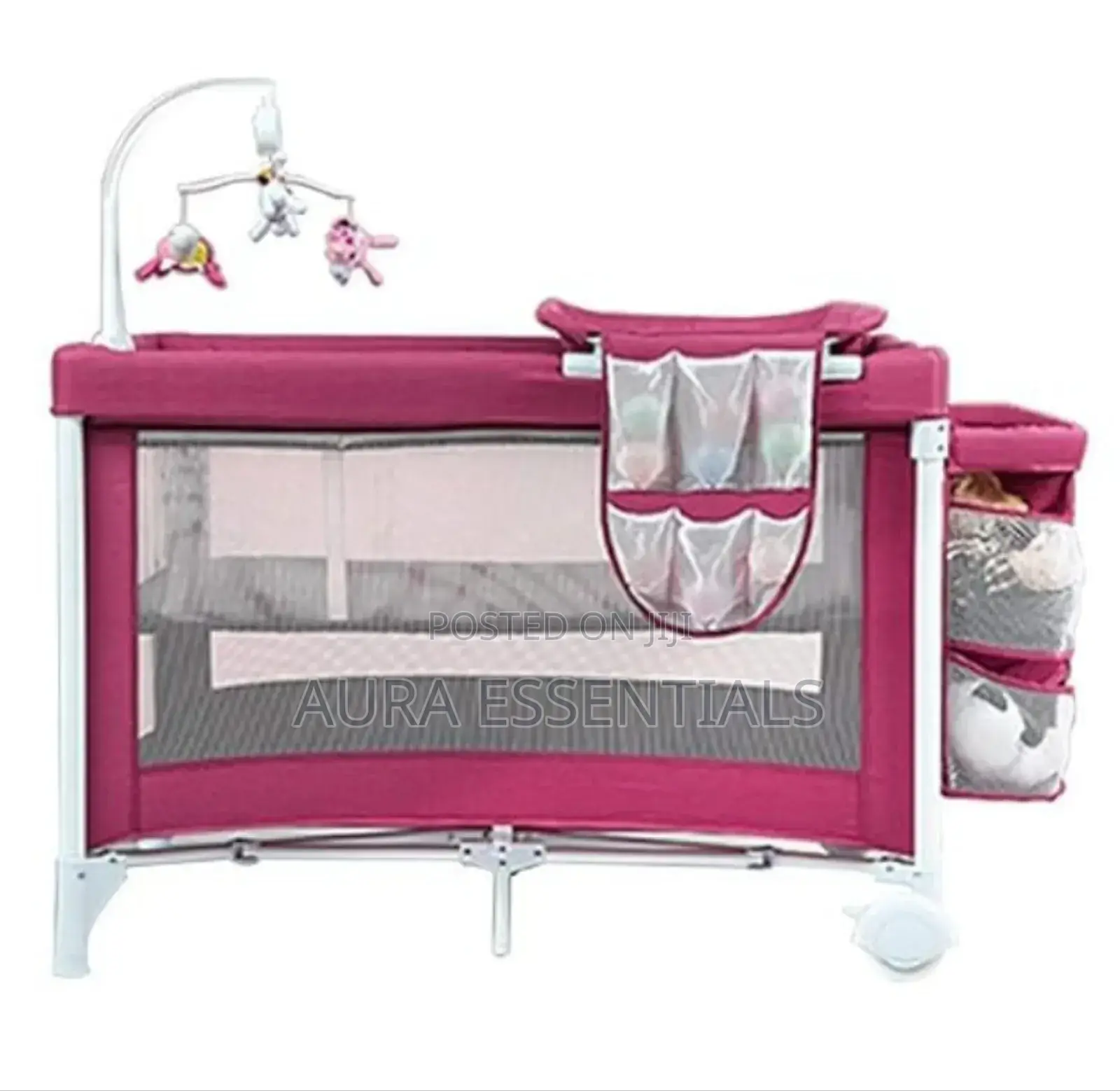 Portable Bassinet Rocking Crib