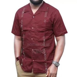 Bespoke Linen Shirts. African Style. Kitengi