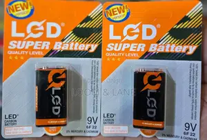 LCD Super 9v Battery
