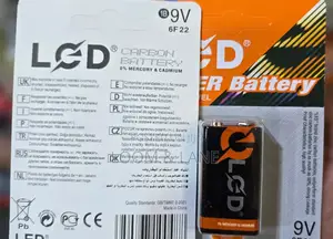 LCD Super 9v Battery