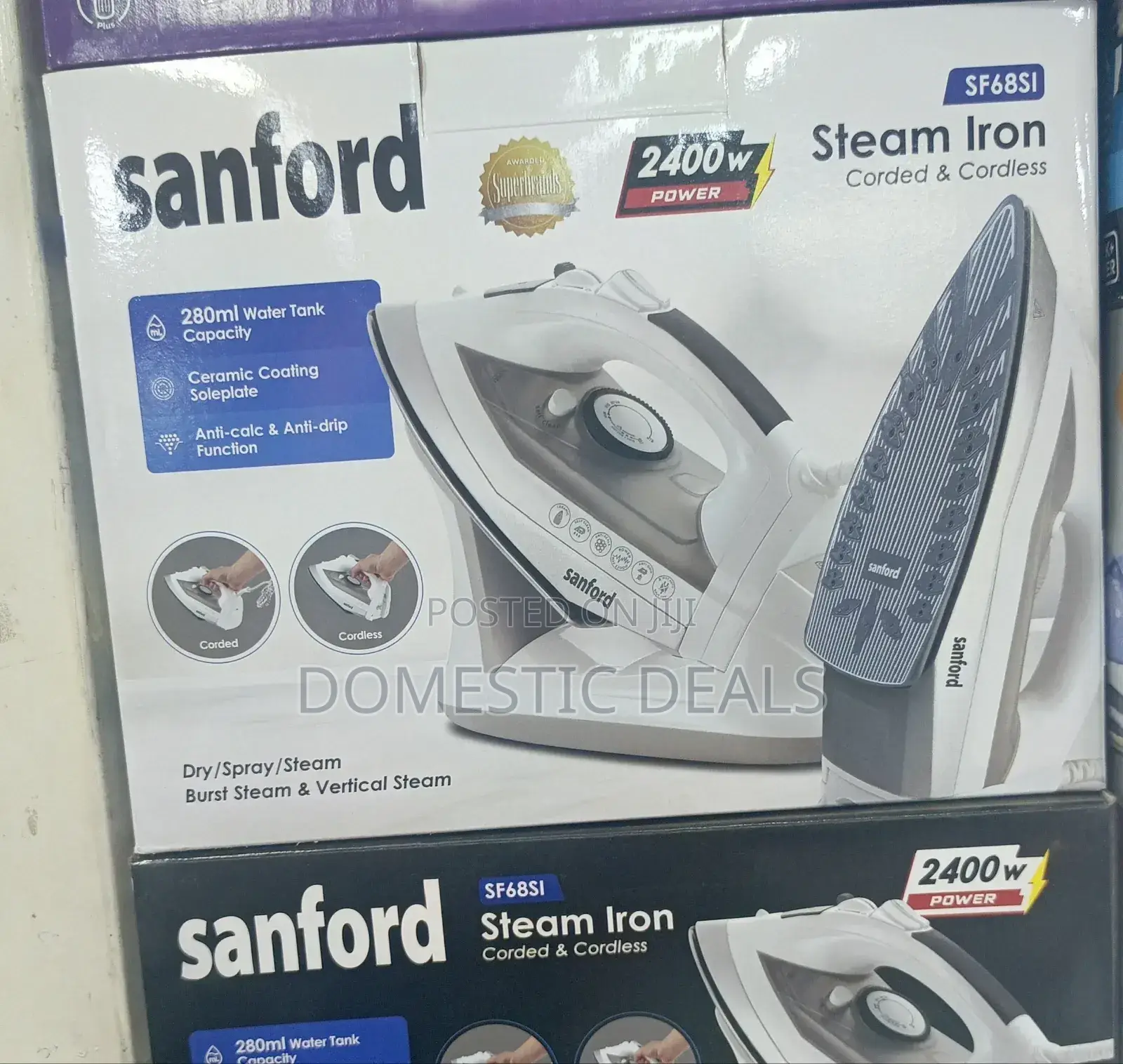 Sanford for and Cordless Steam Iron