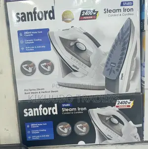 Sanford Cord and Cordless Steam Iron