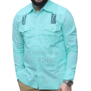 Lita Linen Shirts. African Style. Kitengi