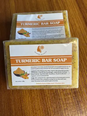 Tumeric Soap With Kojic, Vit C,Retinol,Collagen,Hyaluronic