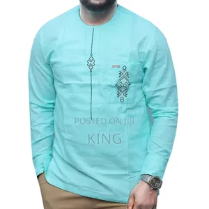 Super Iconic Linen Shirts. African Style. Kitengi