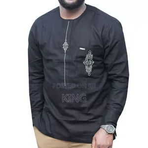 Comm Linen Shirts. African Style. Kitengi