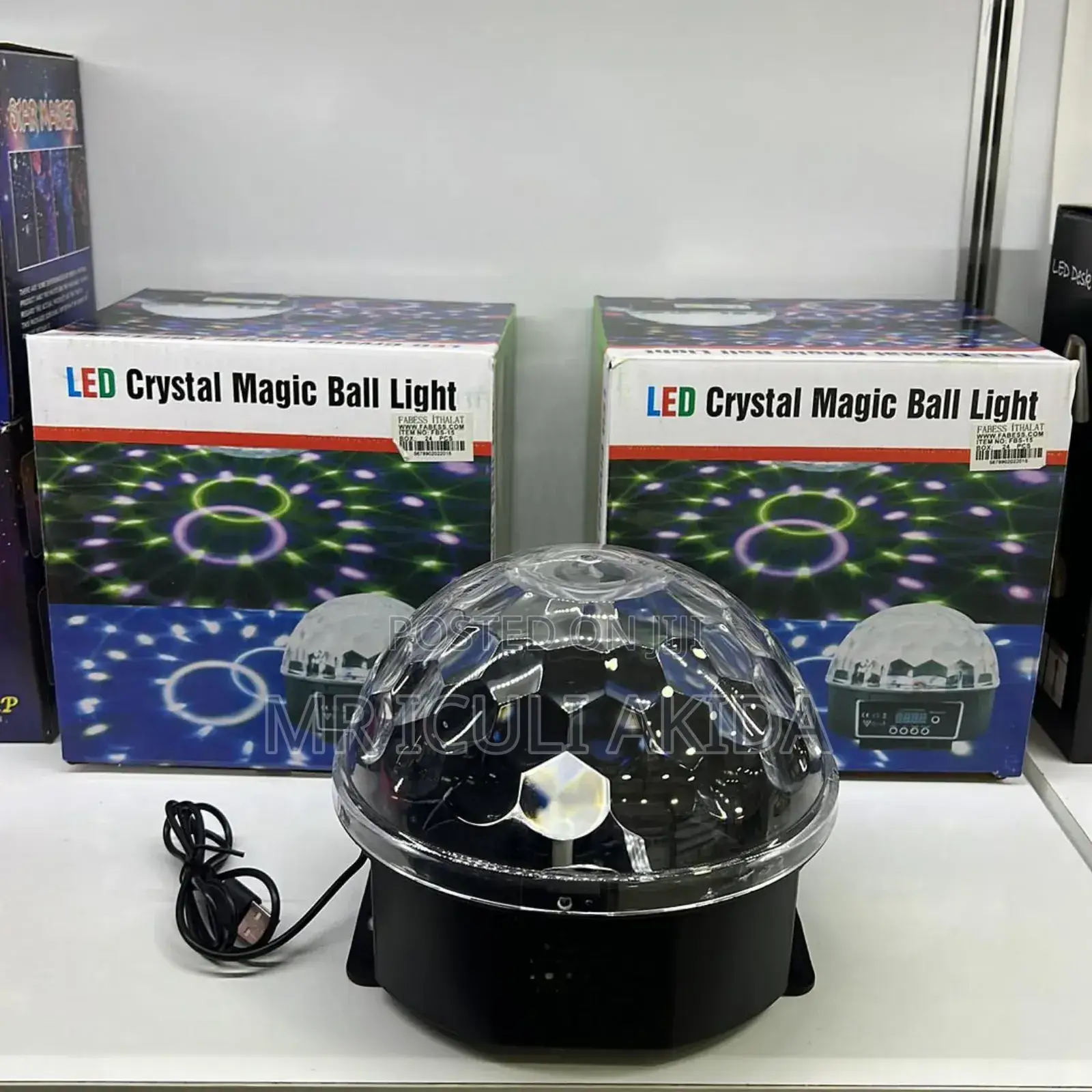 Led Crystal Magical Ball Decoration Lights