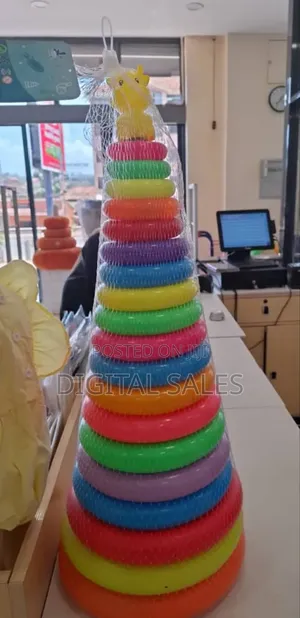Baby Iq Rainbow Stacking Tower