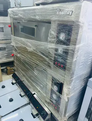 Double Deck 4trays Full Gas Commercial Oven