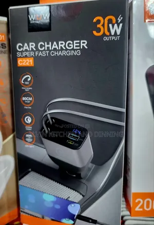 Car Charger With Fast Charging Technology