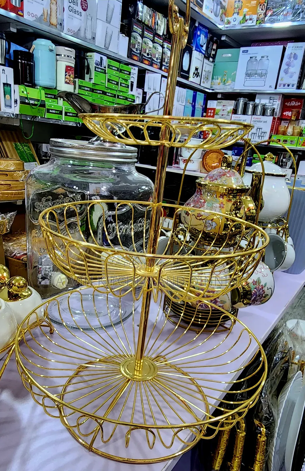 Fruit Bowl 3 Tiers