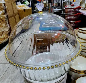 Fruit Bowl With Transparent Cover