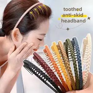 Designer Plastic Head Band (Anti-Skid)