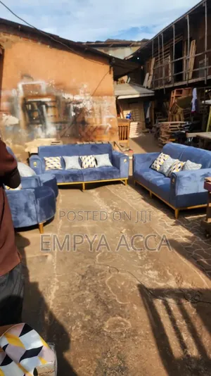 Harun Sofa Set Blue