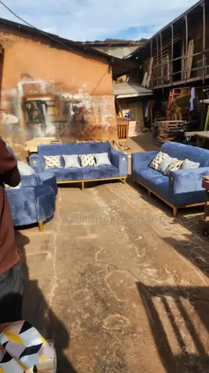 Harun Sofa Set Blue