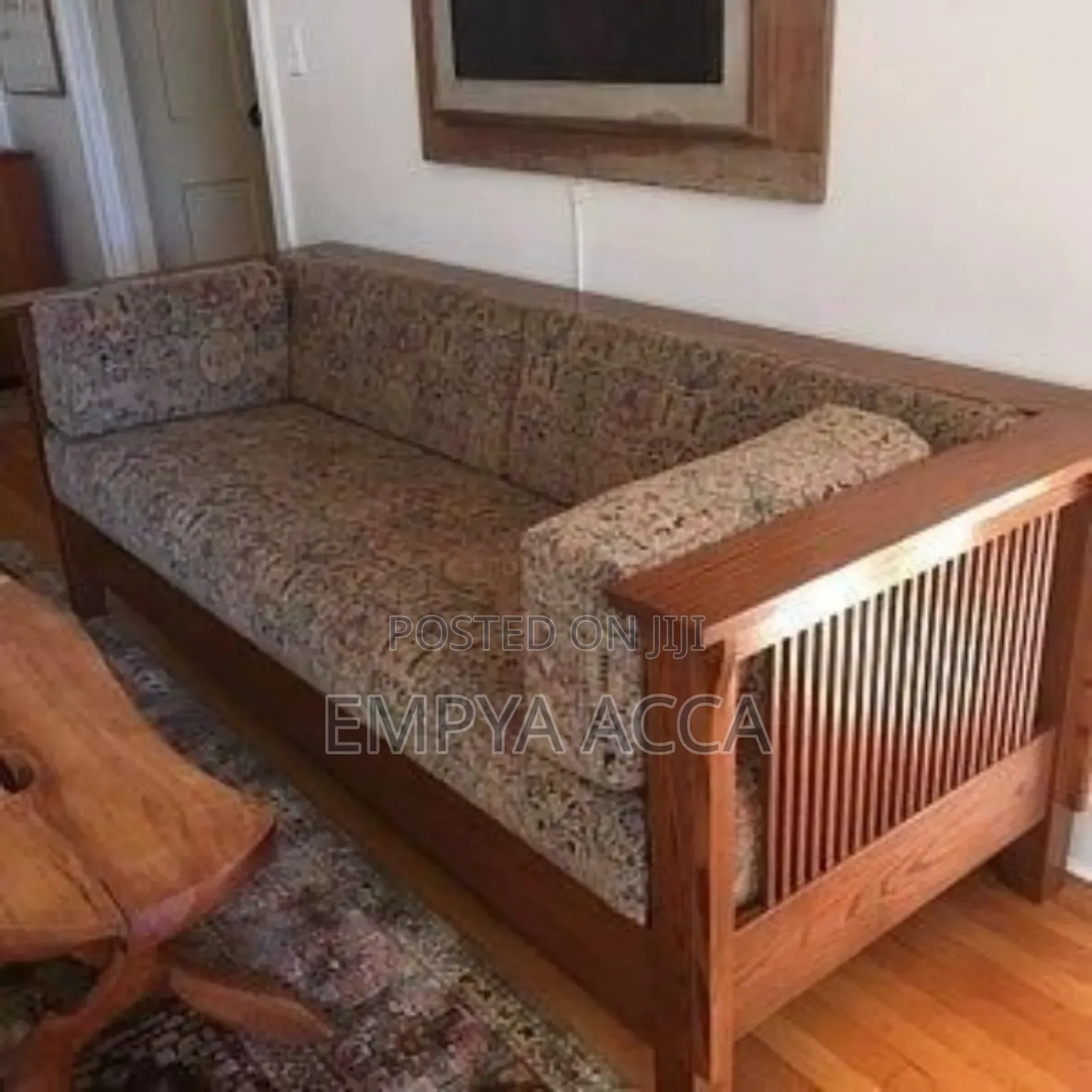 Wood Most Sofa Set