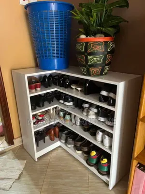 Shoe Rack in White Color