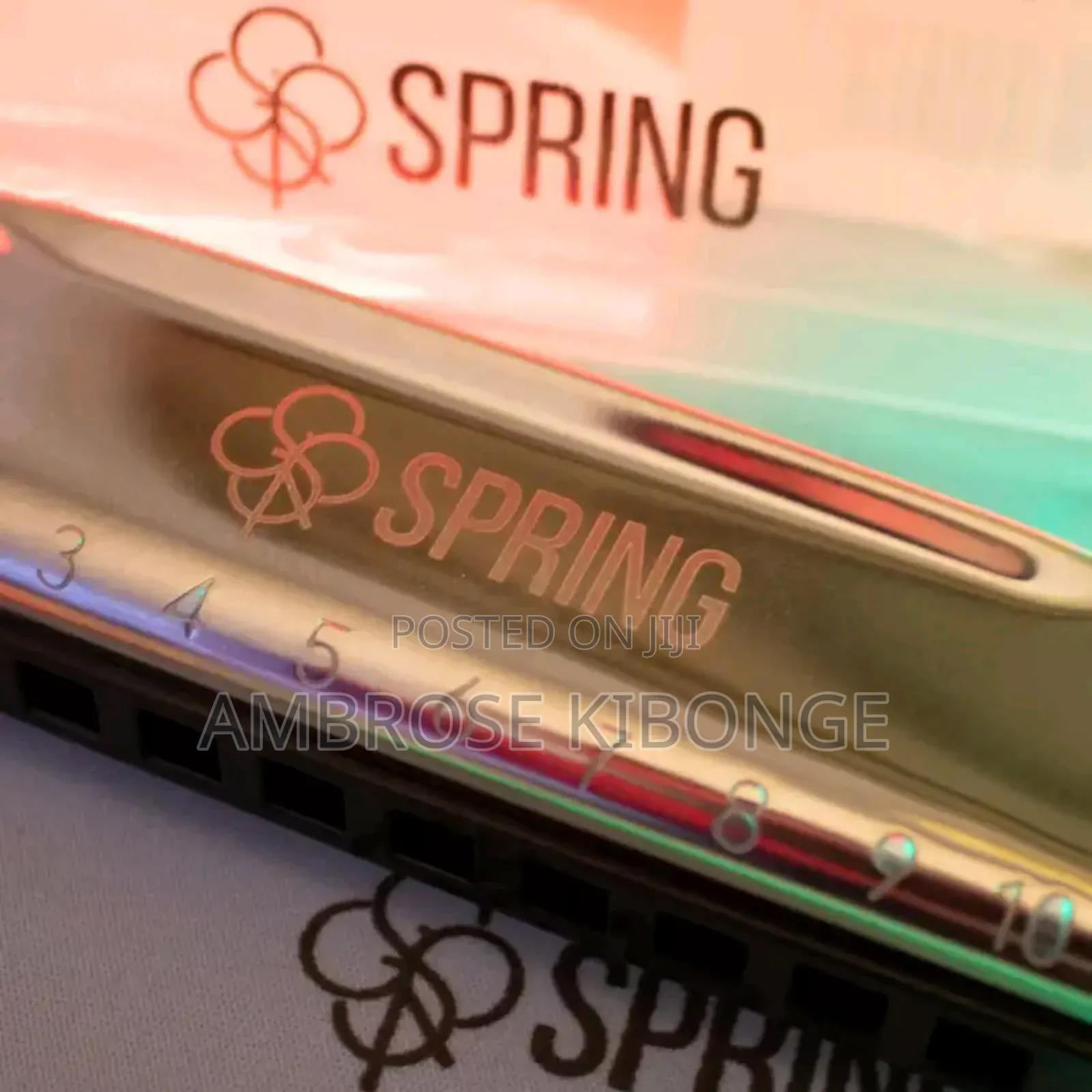 Original Professional Harmonica and Case Clear Sound Quality