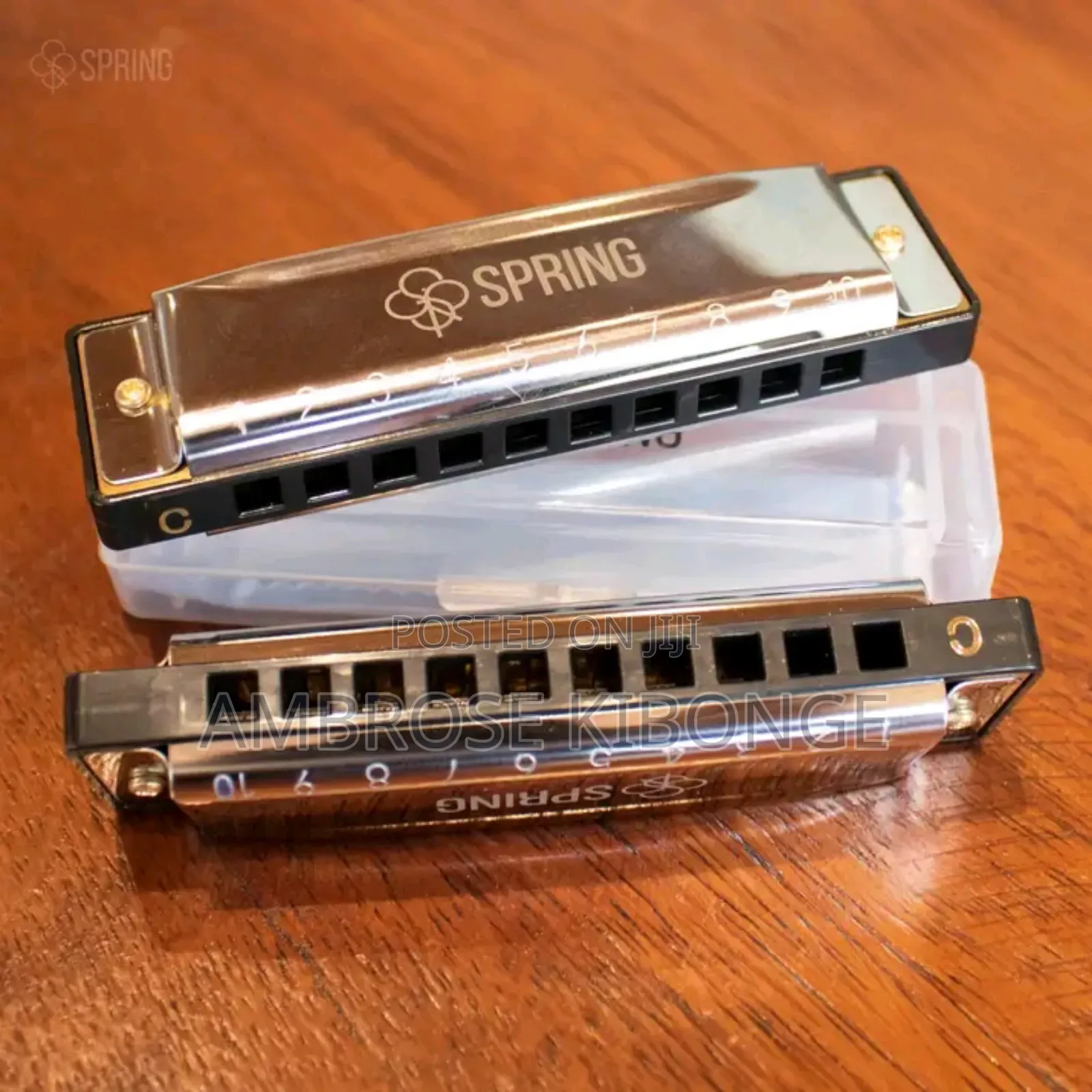 Original Professional Harmonica and Case Clear Sound Quality