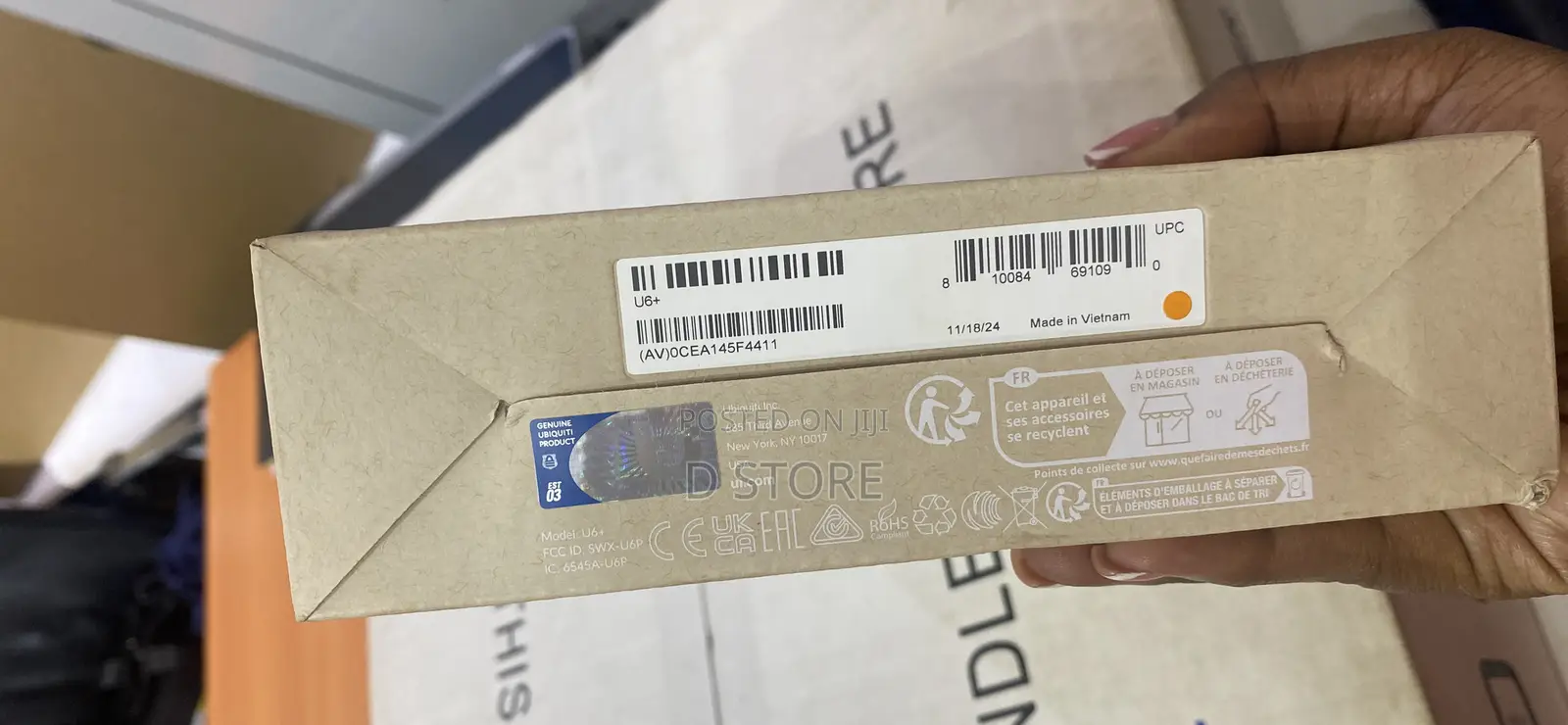 Unifi Ap U6+ Indoor Accesspoint