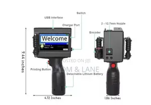 Handheld Portable Inkjet Printer