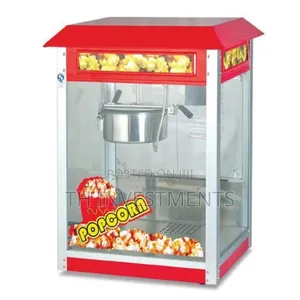 Commercial Electric Popcorn Maker Machine Popcorn 1300w