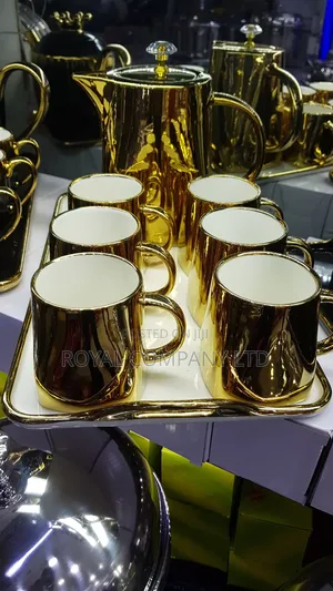 Golden Cups 6pieces of Cups Kettle