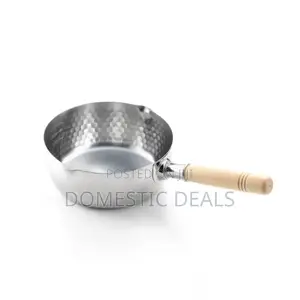 24cm Stainless Steel Wok Pot Milk Saucepan
