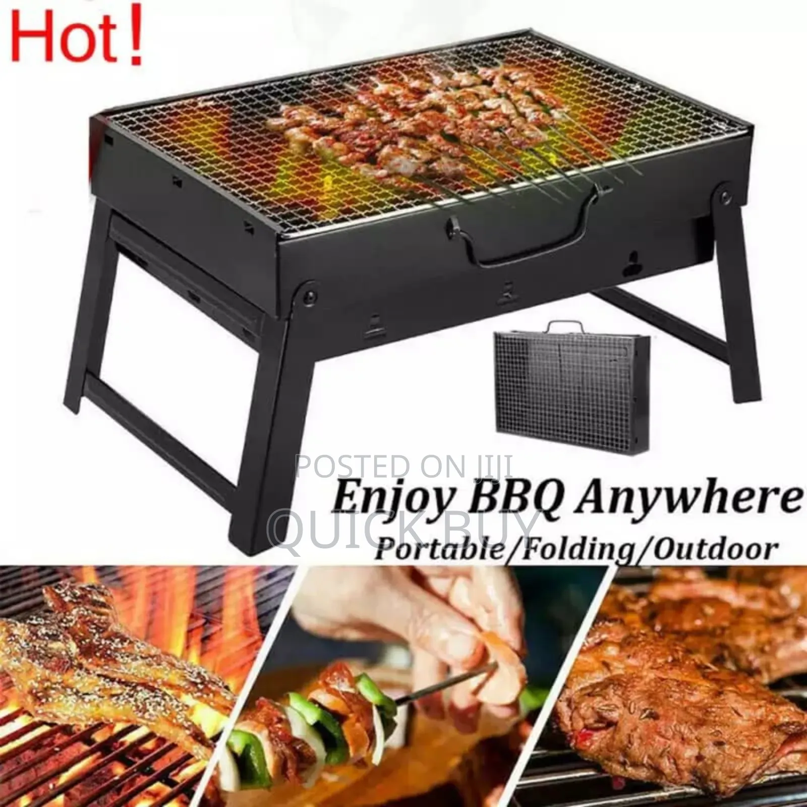 Standard Foldable Portable BBQ Grill