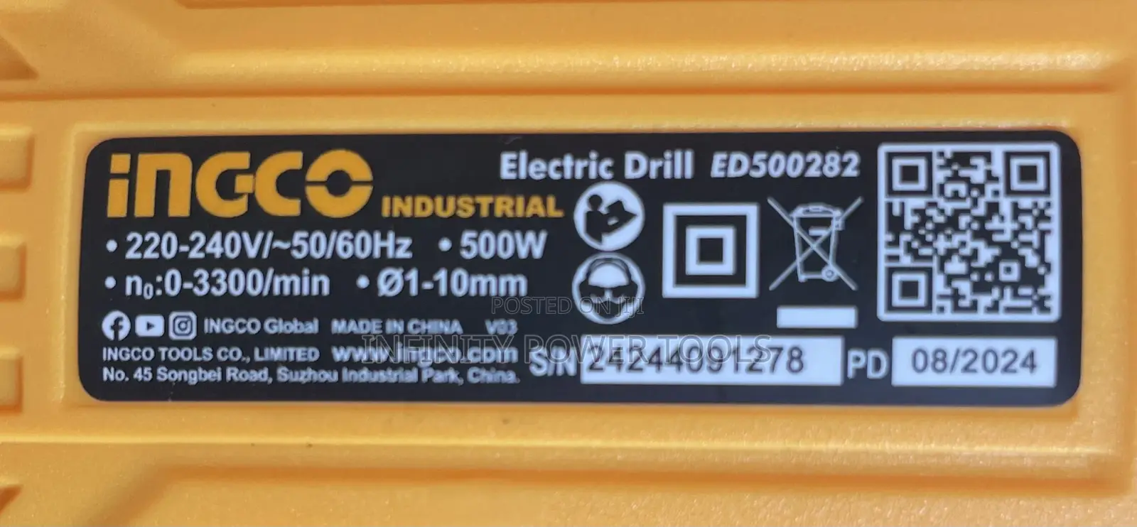 Ingco Drill 10mm
