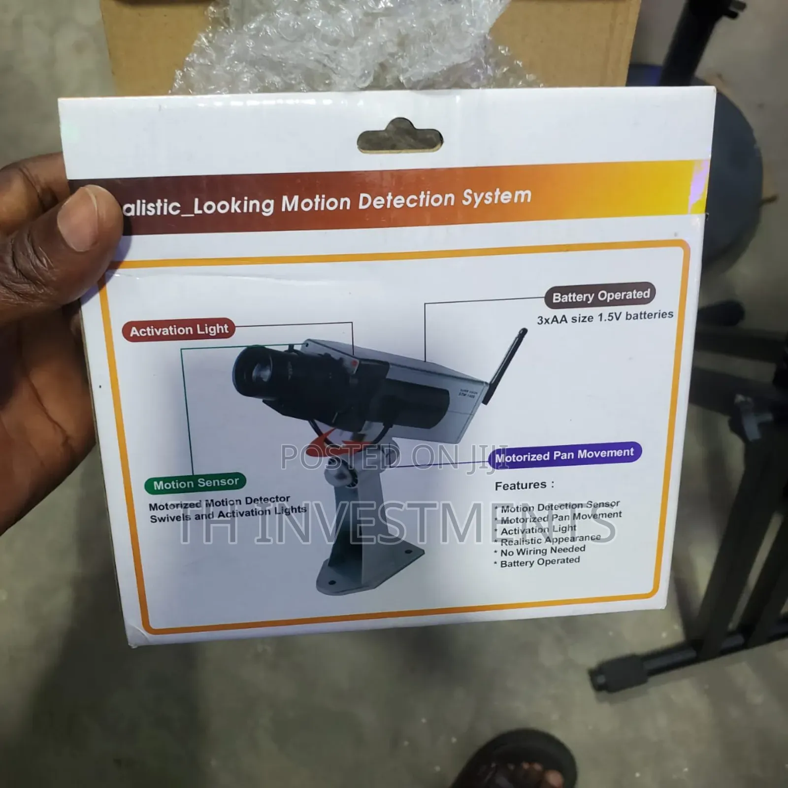 Dummy Camera, Fake Security Camera Auto Movement 