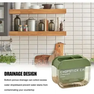 Holder Cutlery Basket for Kitchen Cosmetics Storage Green