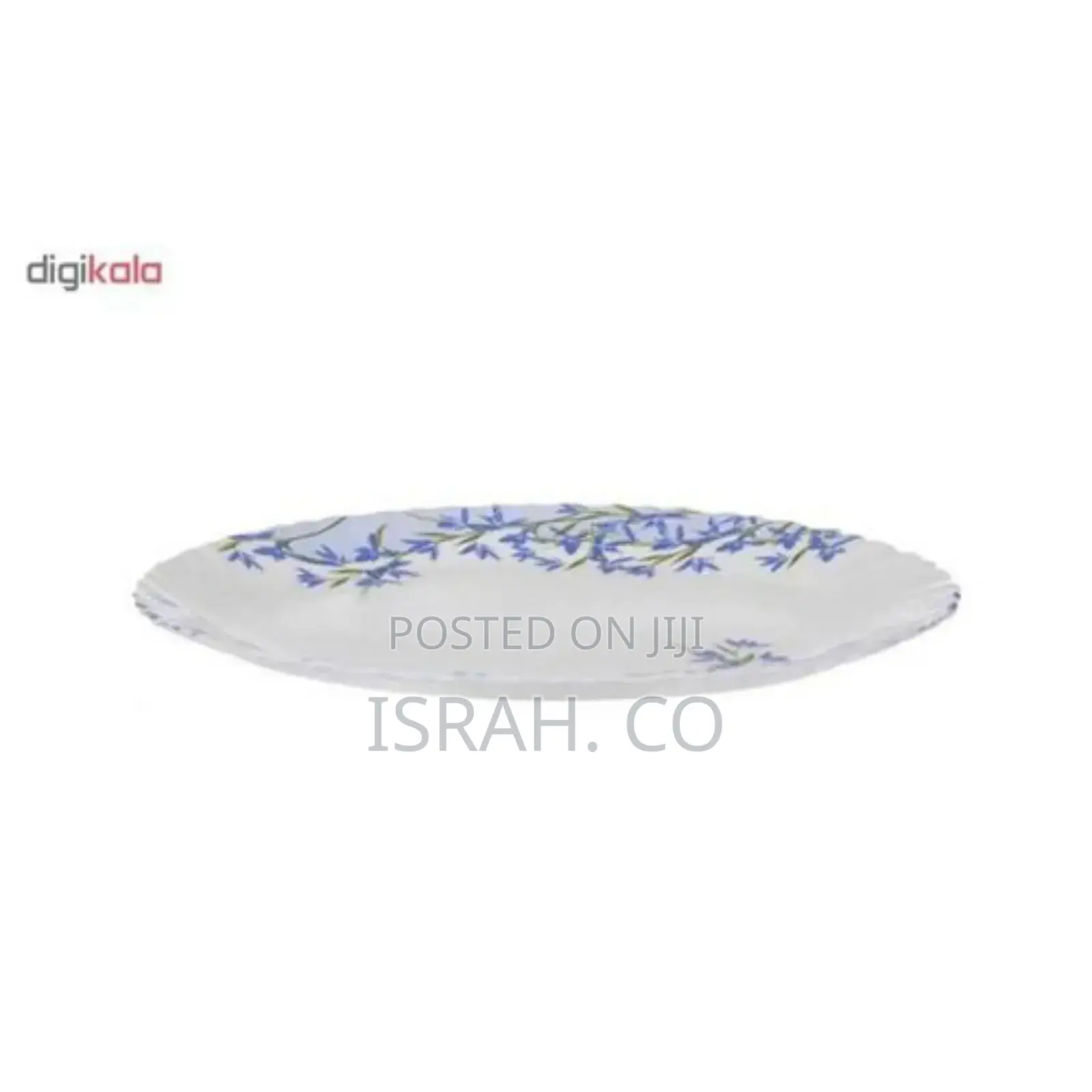 26 Pieces Aliya Blue Opalware Dinner Set With Saucer
