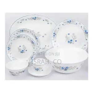 Arcopal 38pcs Dinnerware Set 1pc Oval Plate+ 6pcs Dinner