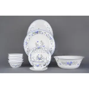Arcopal 38pcs Dinnerware Set 1pc Oval Plate+ 6pcs Dinner