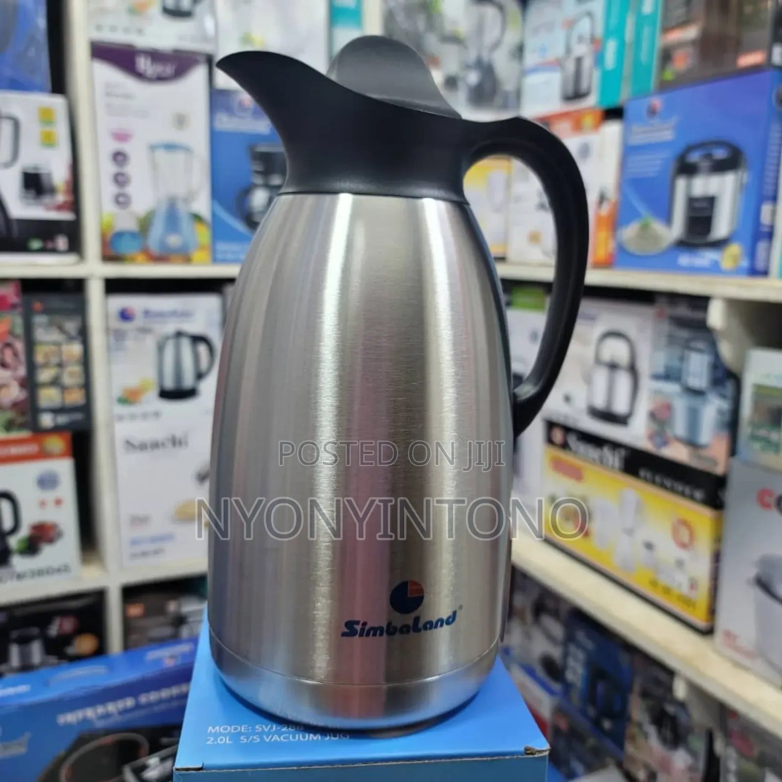 Simbaland 2ltr Metallic Vaccum Flask