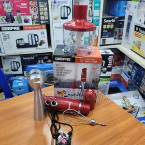 Geepas 3 In1 Multi Functional Hand Blender 2yrs Warranty