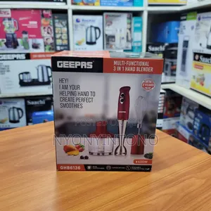 Geepas 3 In1 Multi Functional Hand Blender 2yrs Warranty