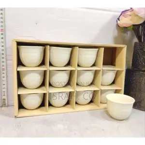 12pieces Ofself Design Cuppucino Latte Coffee Cawa Cups Mug