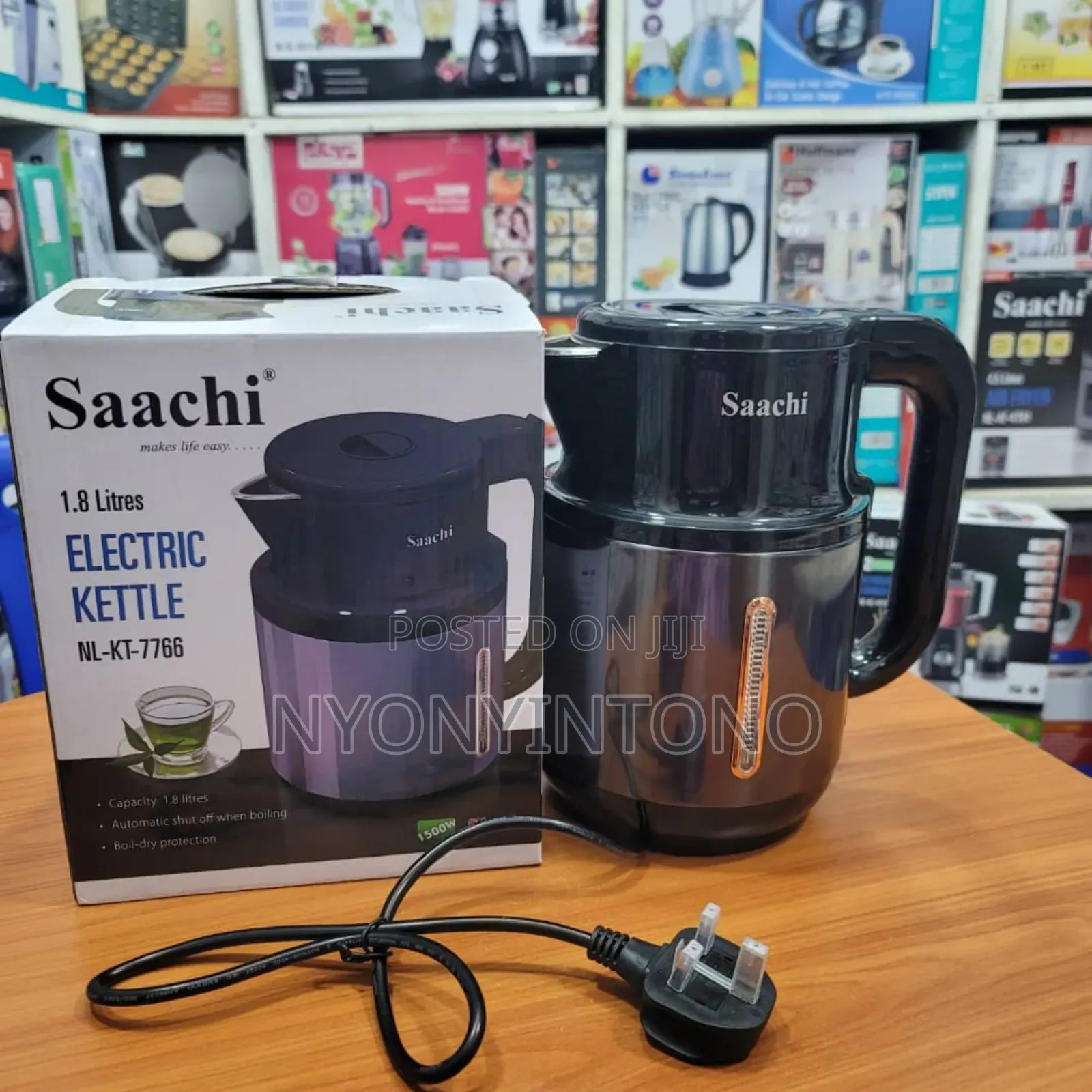 Saachi High Quality Water Kettle 2yrs Warranty